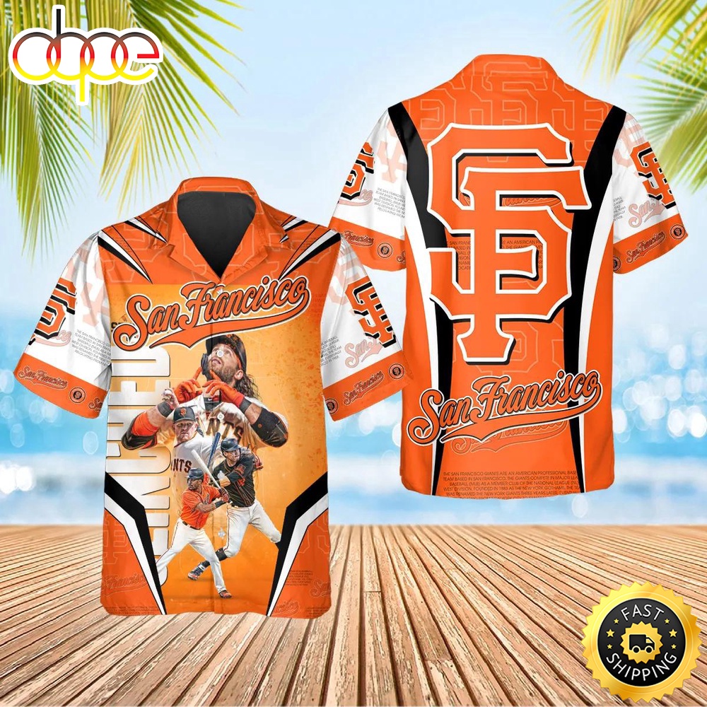 Legends San Francisco Giants Hawaiian Shirt