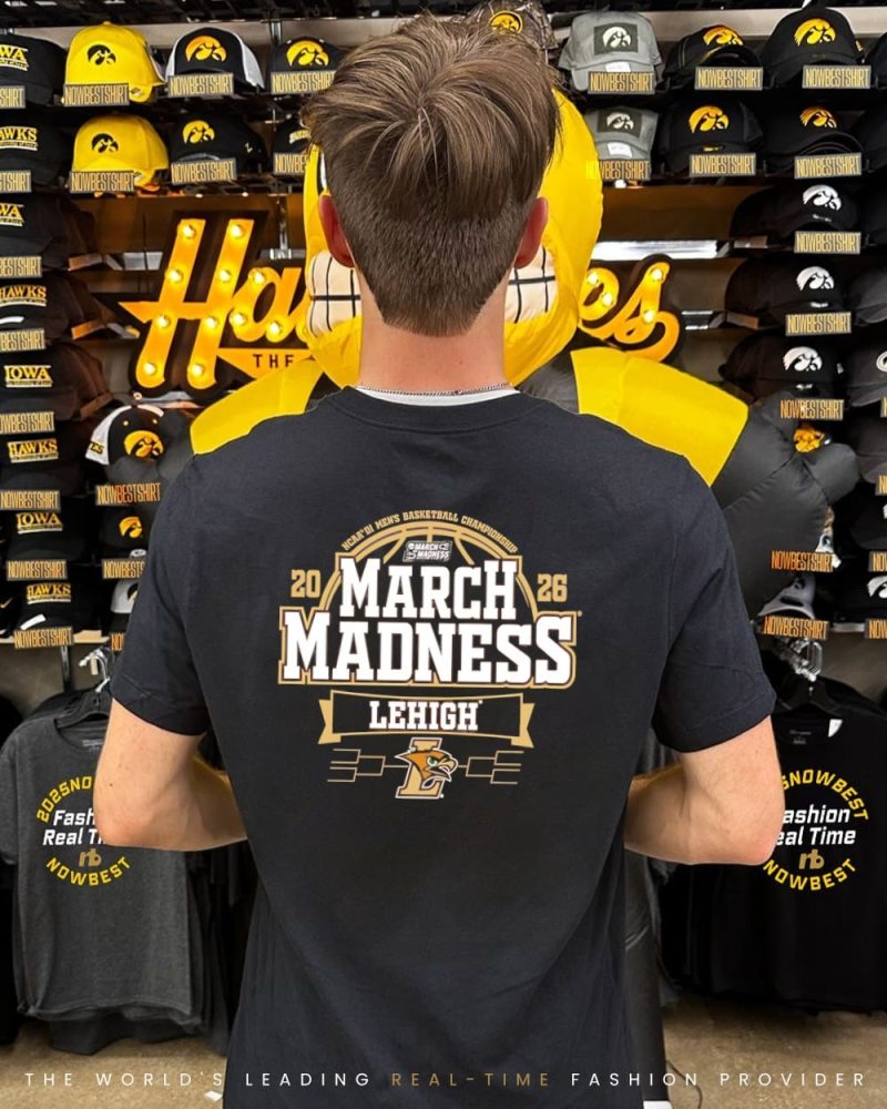 Lehigh University 2026 Men'S Basketball March Madness Bound Shirt - Image 2
