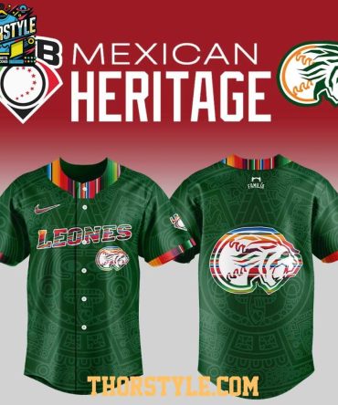 Leones De Yucatán Mexican Heritage 2025 Celebration Baseball Jersey