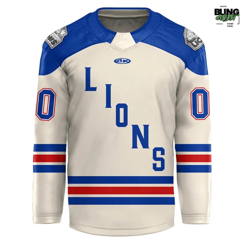 Lions De Trois-Rivieres Classic 1995 Hockey Jersey - Image 2