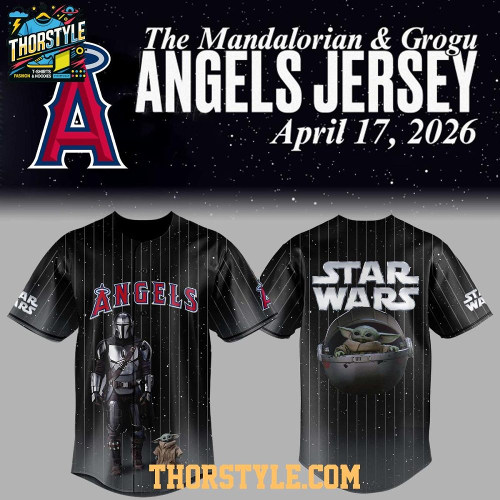 Los Angeles Angels X Star Wars Night 2026 Personalized Baseball Jersey