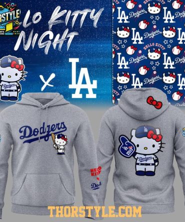 Los Angeles Dodgers Celebarte Mlb X Hello Kitty Night 2026 Hoodie Shirts