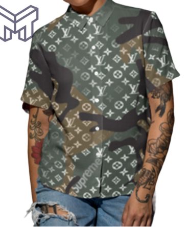 Louis Vuitton Hawaiian Shirt, Hawaiian Shirts For Men, Louis Vuitton Button Shirt – Mura01711