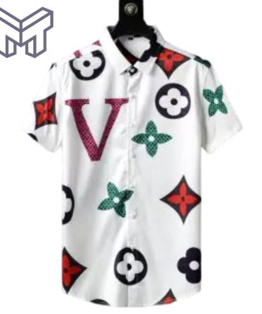 Louis Vuitton Hawaiian Shirt, Hawaiian Shirts For Men, Louis Vuitton Button Shirt – Mura17505