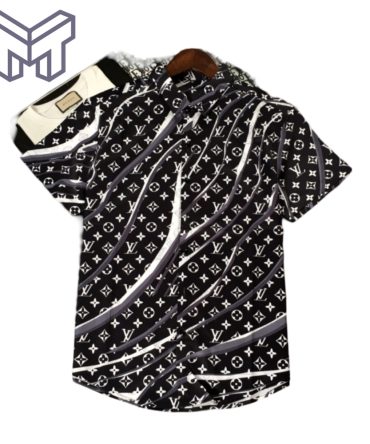 Louis Vuitton Hawaiian Shirt, Hawaiian Shirts For Men, Louis Vuitton Button Shirt – Mura17507