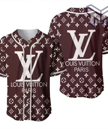 Louis Vuitton Paris Baseball Jersey Shirt Lv Luxury Clothing Clothes Sport For Men Women Hot