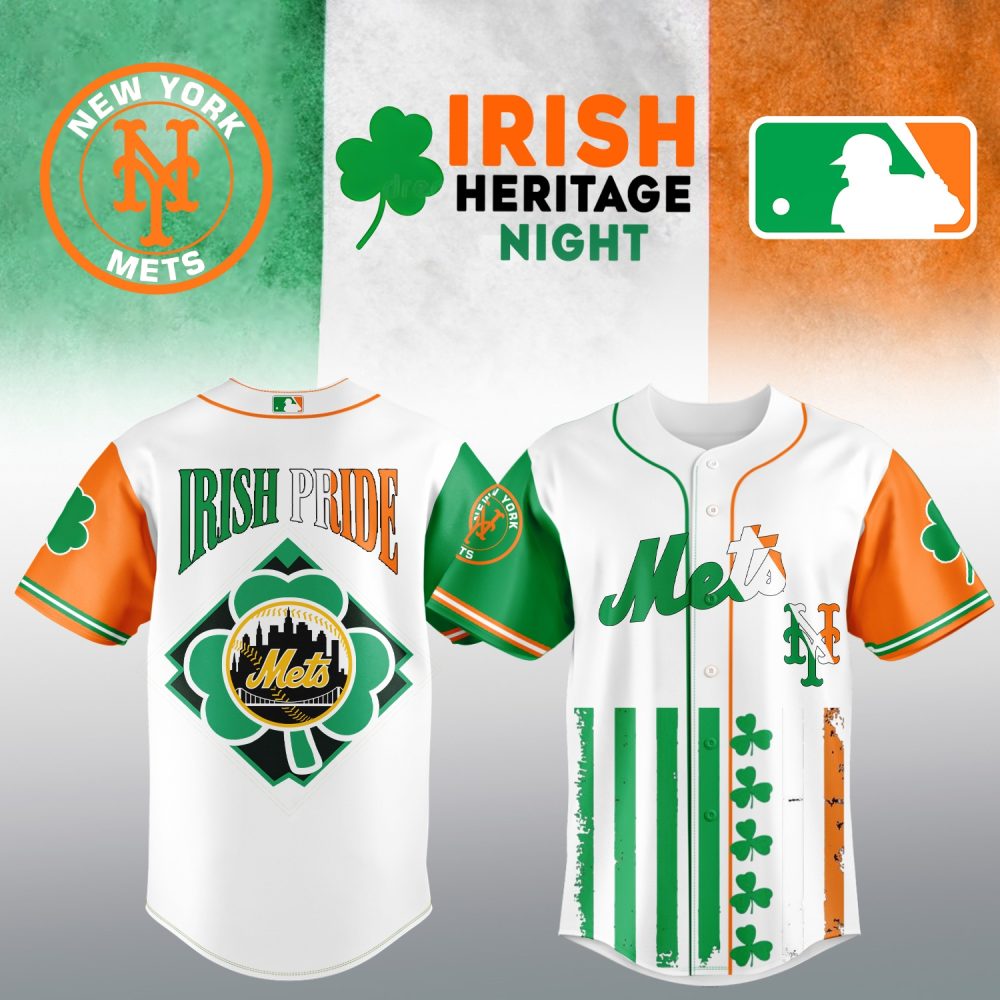 Irish Heritage Night New York Mets Jersey – Celebrate In Style!