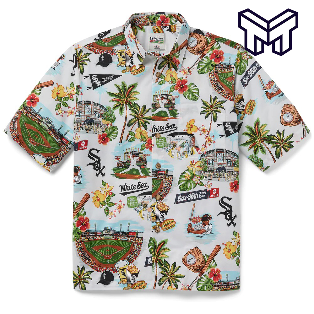 Mlb Chicago White Sox Hawaiian Scenic Hawaiian Shirt And Short