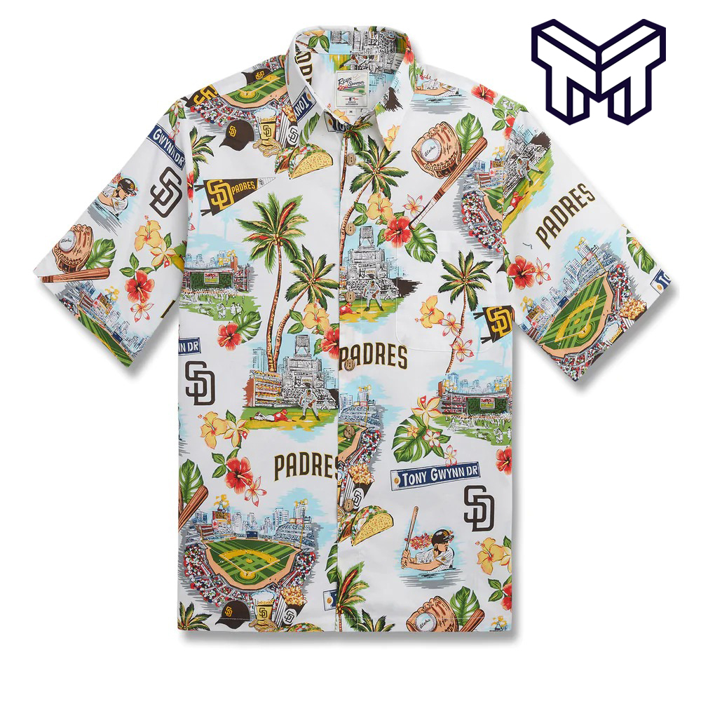 Mlb San Diego Padres Hawaiian Shirt Scenic Hawaiian Shirt And Short
