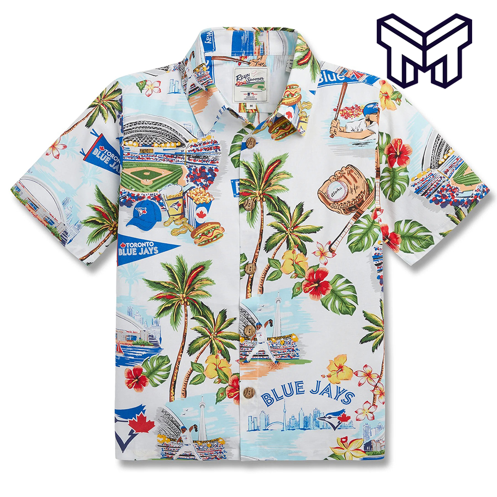 Mlb Toronto Blue Jays Hawaiian Shirt Scenic Hawaiian Shirt And Short
