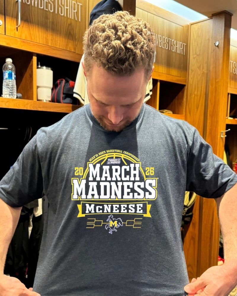 Mcneese State Cowboys 2026 Men'S Basketball March Madness Bound Shirt