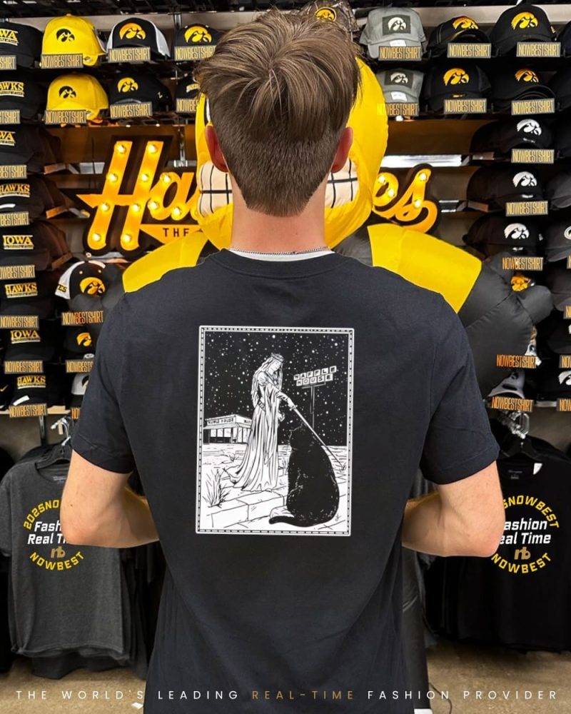 Medieval Cat Waffle House Tarot Shirt - Image 2