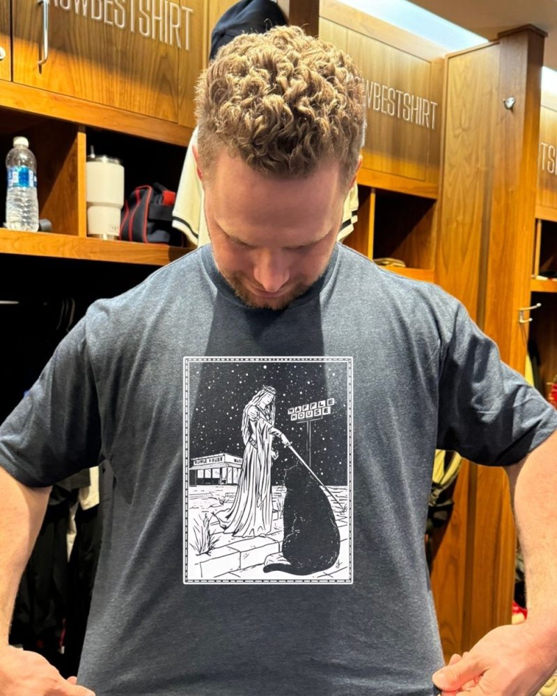 Medieval Cat Waffle House Tarot Shirt
