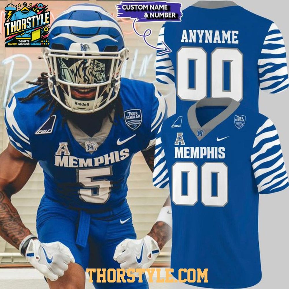 Memphis Tigers Camo Edition 2026 Gameday Personalized Football Jersey