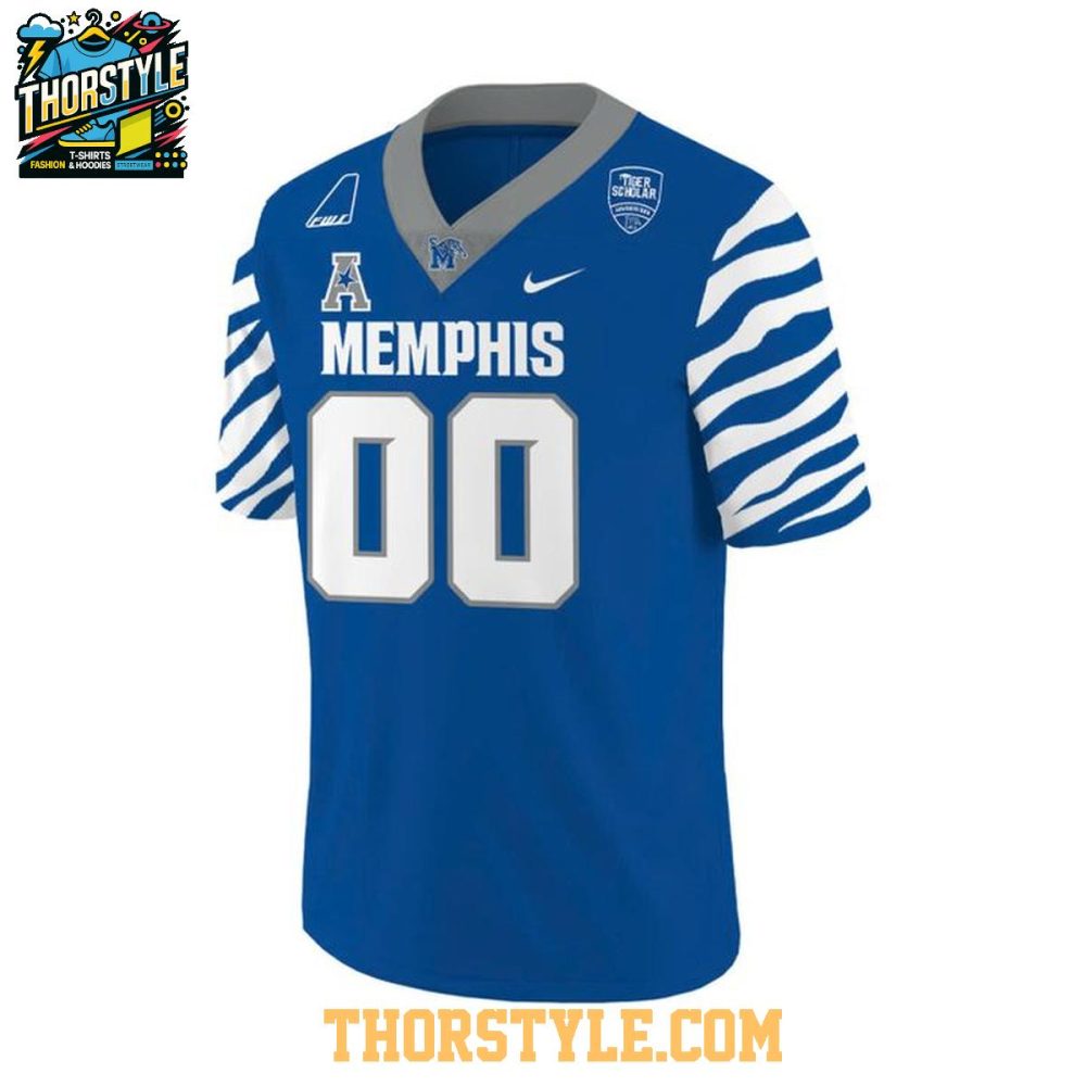 Memphis Tigers Camo Edition 2026 Gameday Personalized Football Jersey - Image 2
