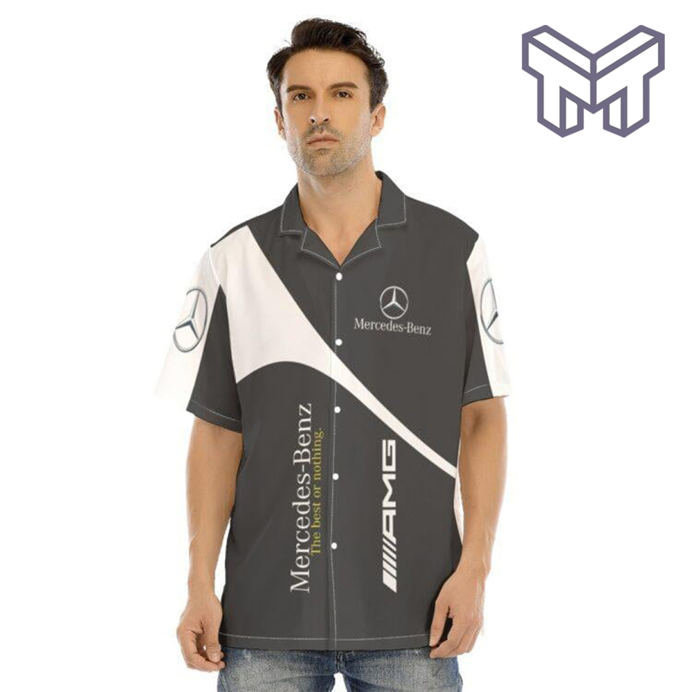 Mercedes Benz Amg Apparel, Mercedes Benz Amg Hawaiian Shirt