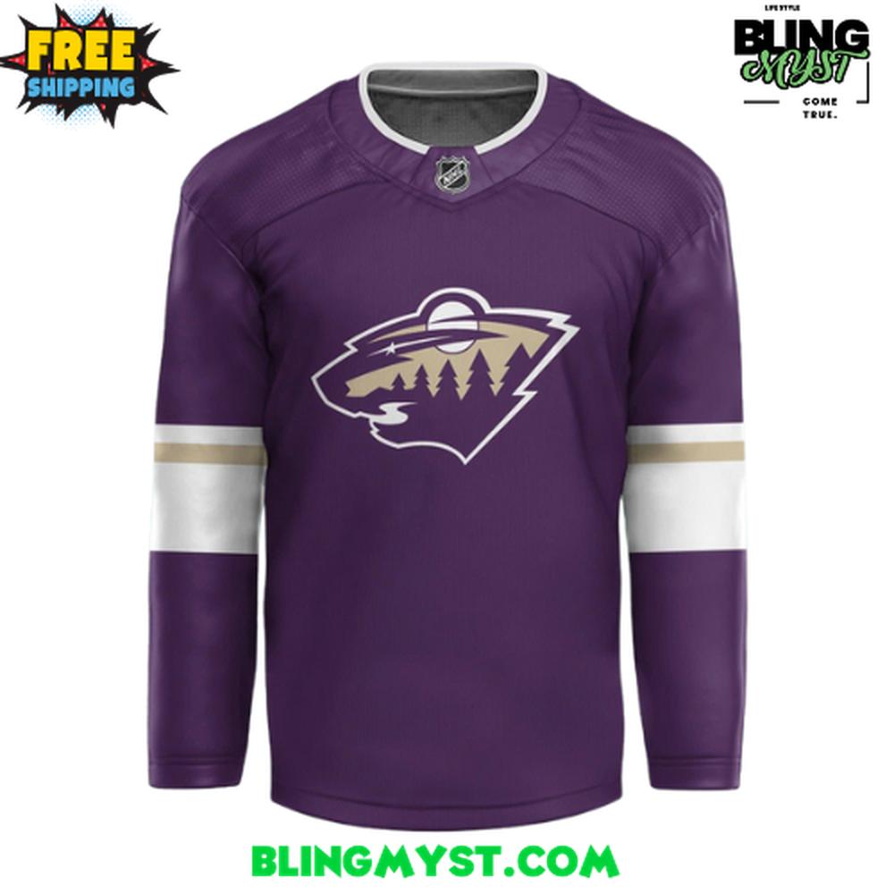 Minnesota Wild Prince Night Special Hockey Jersey - Image 2