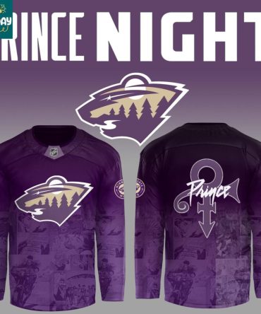 Minnesota Wild X Prince Music 2026 Night Personalized Hockey Jersey