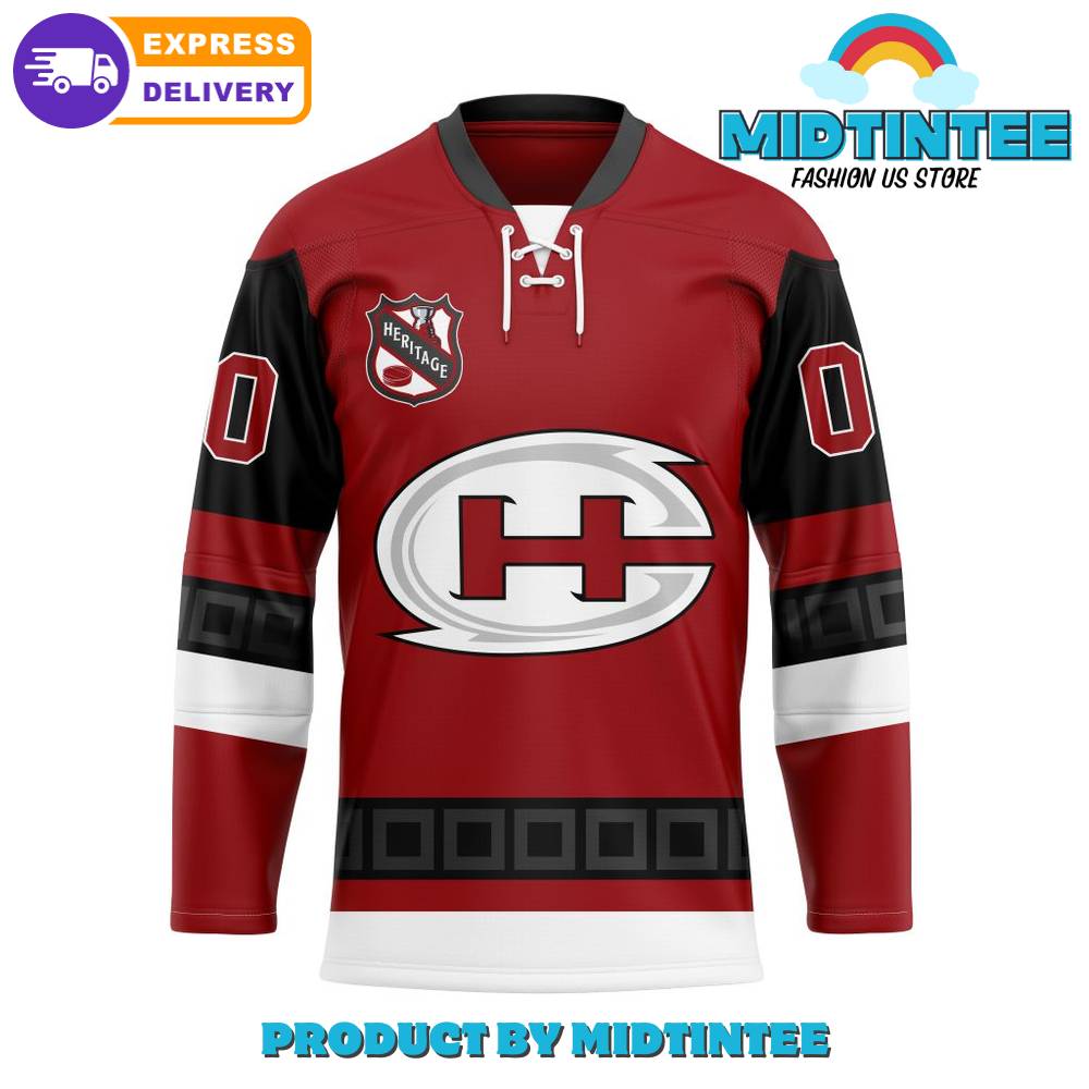 Nhl Carolina Hurricanes Personalized Heritage Hockey Jersey