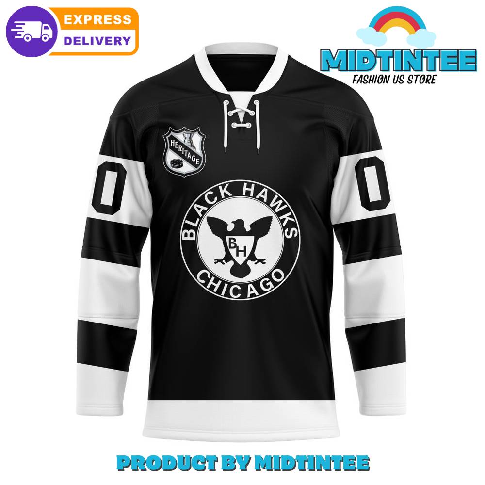 Nhl Chicago Blackhawks Personalized Heritage Hockey Jersey
