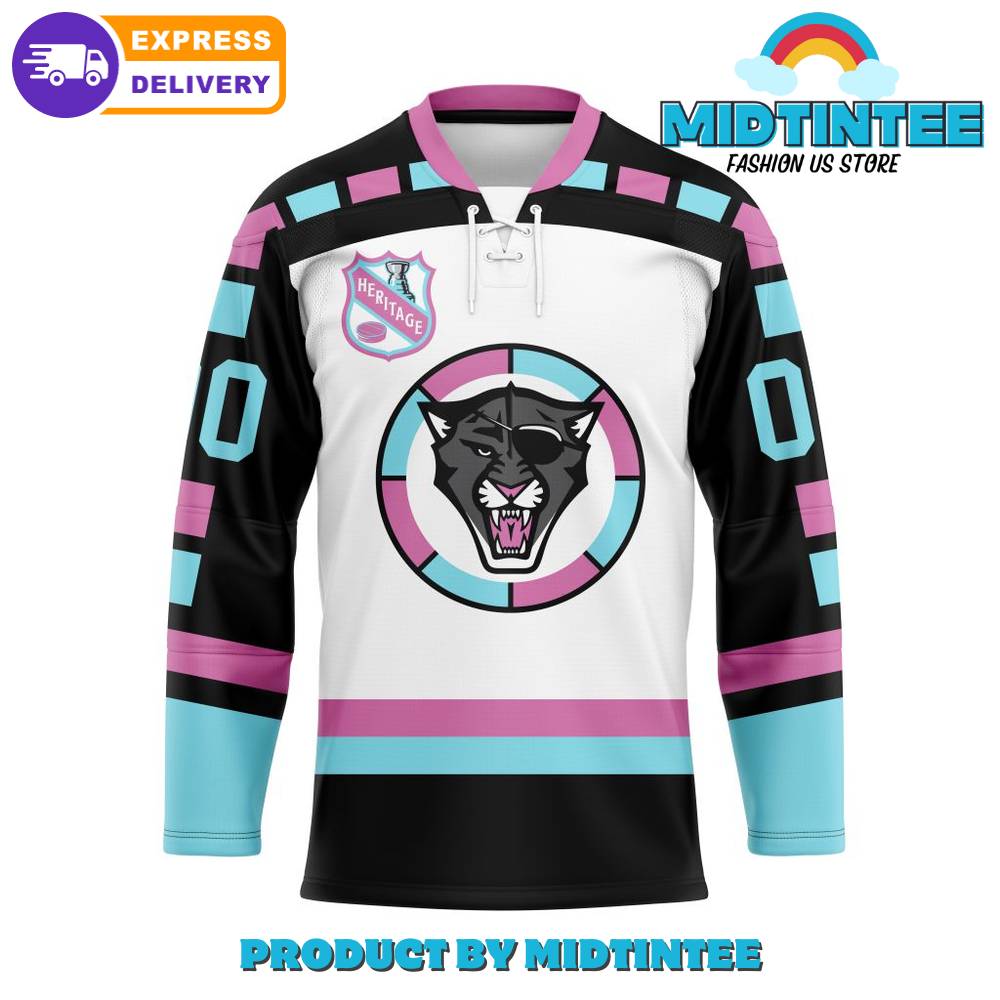 Nhl Florida Panthers Personalized Heritage Hockey Jersey