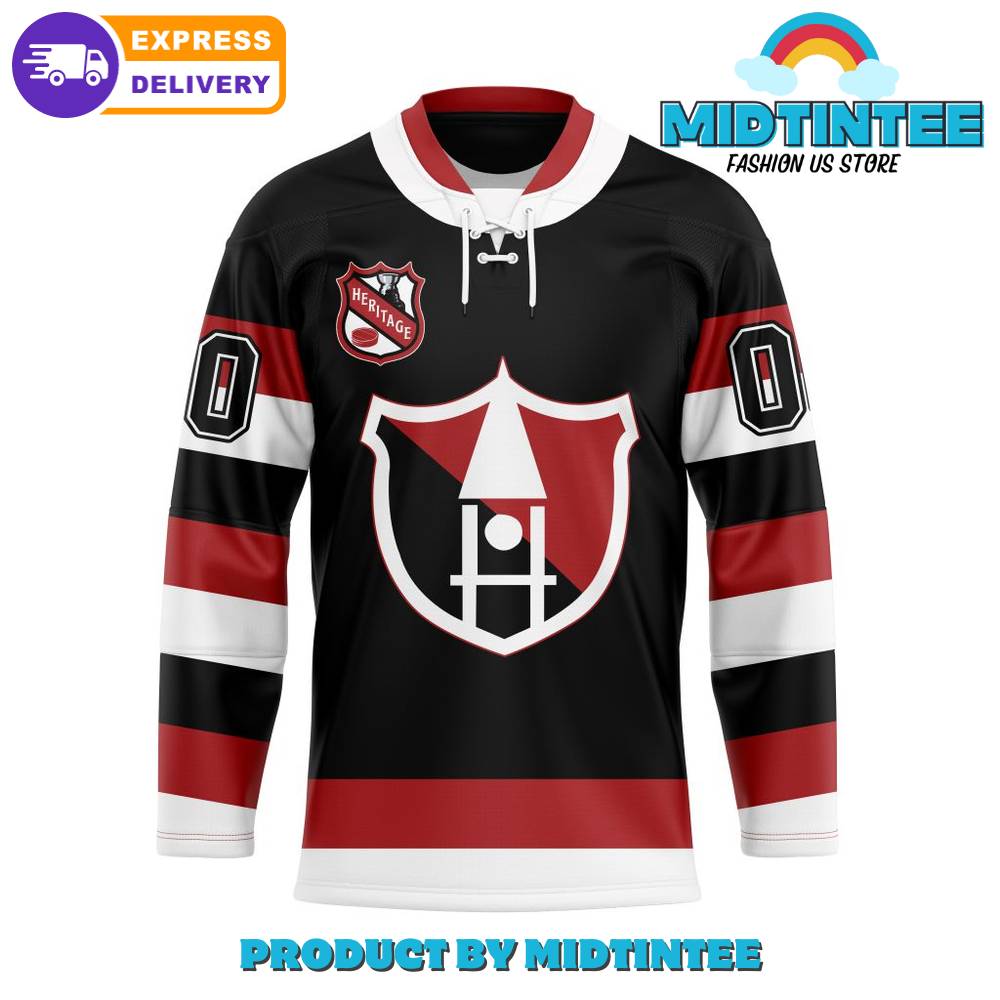 Nhl Ottawa Senators Personalized Heritage Hockey Jersey