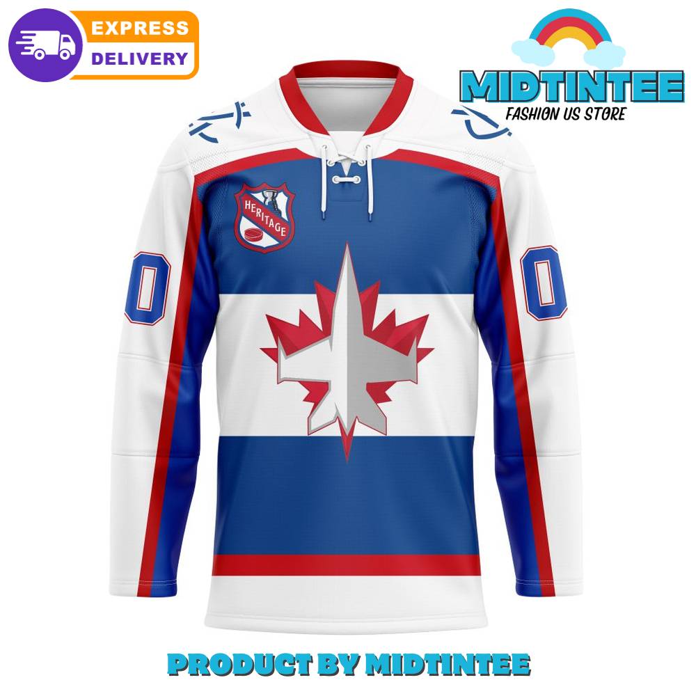 Nhl Winnipeg Jets Personalized Heritage Hockey Jersey