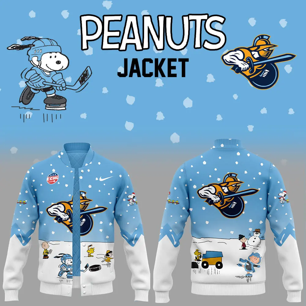Atlanta Gladiators Peanuts & Snoopy Nike Bomber Jacket V2