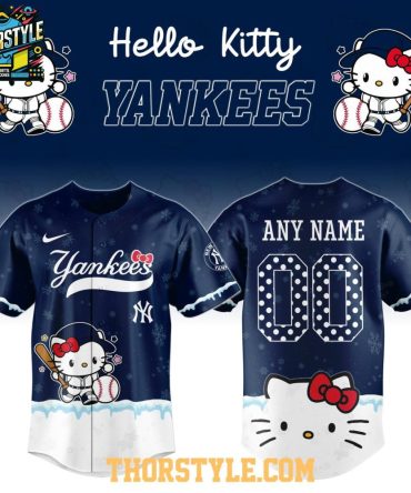 Ny Yankees Hello Kitty 2026 Night New Season Personalized Baseball Jersey
