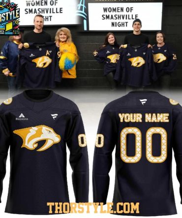 Nashville Predators Women Of Smashville 2026 Personalized Hockey Jersey