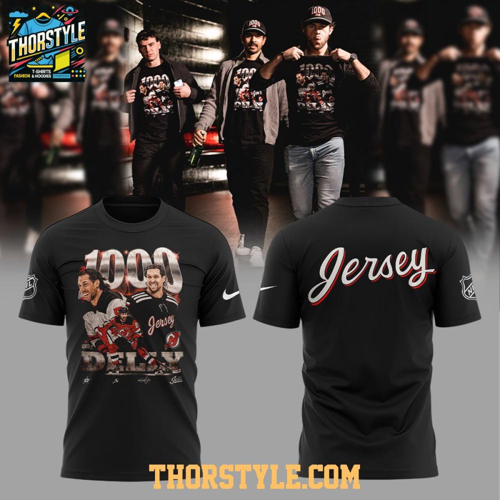 New Jersey Devils Brenden Dillon Representing 1000 Dillyyyy Hoodie T-Shirt - Image 2