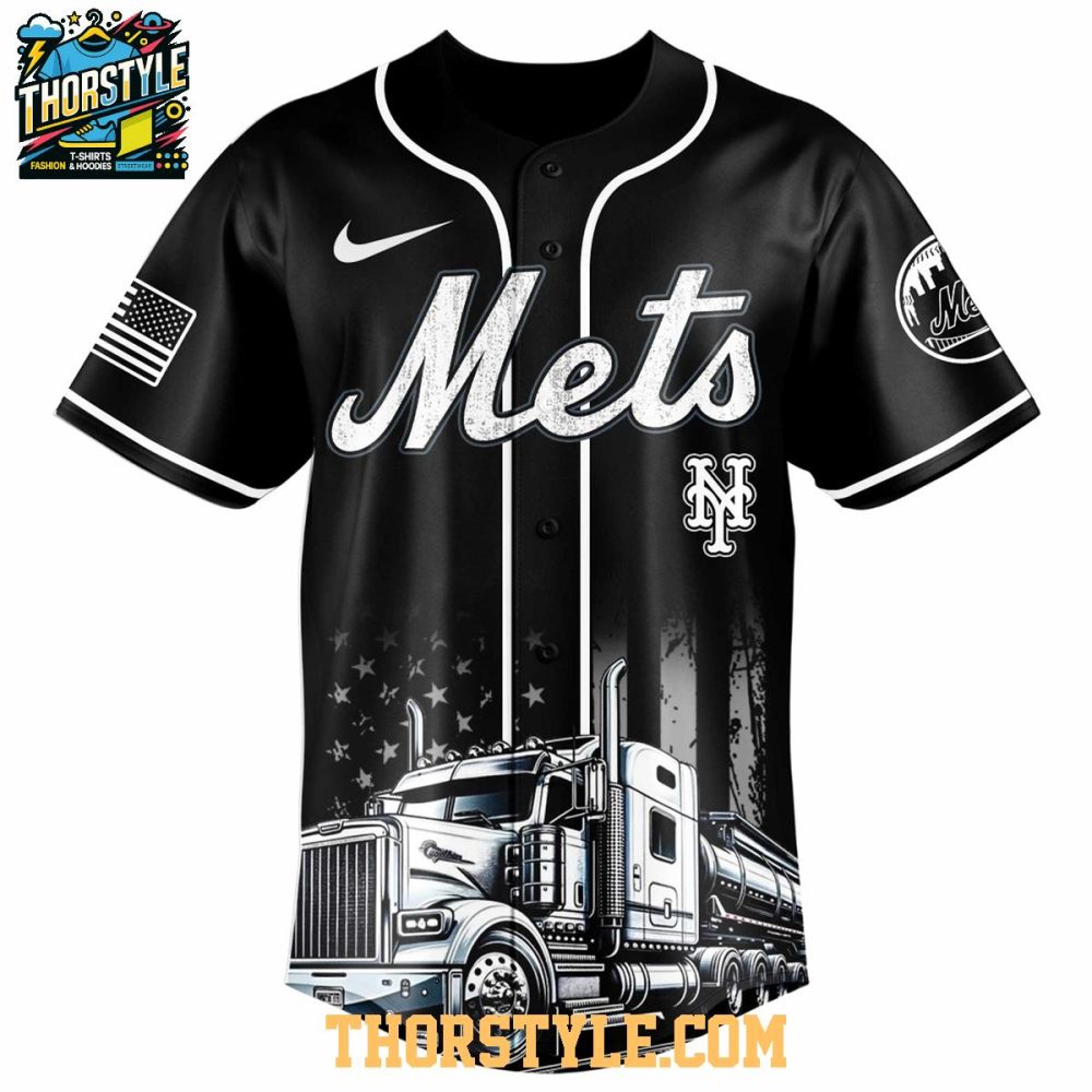 New York Mets Nation Truck Driver Appreciation Week 2025 Baseball Jersey - Image 2