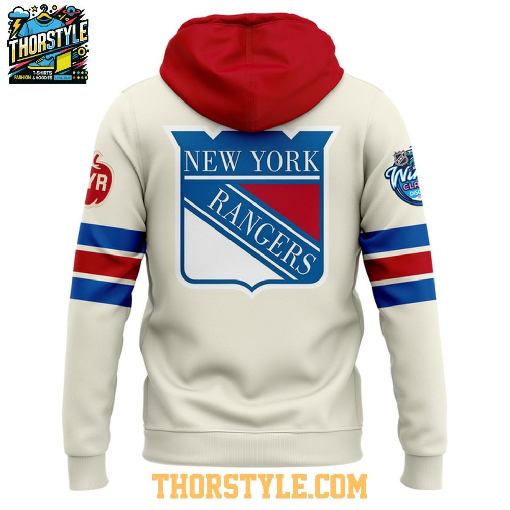 New York Rangers All In Nhl Winter Classic Uniform 2026 Hoodie Shirts - Image 3