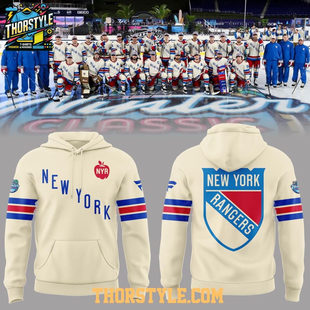 New York Rangers Winter Classic 2026 Nhl Team Hoodie T-Shirt