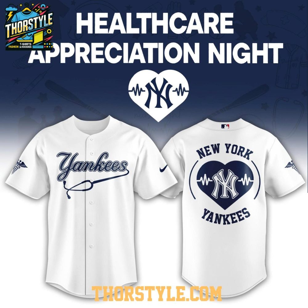 New York Yankees X Healthcare Appreciation Night 2026 Baseball Jersey