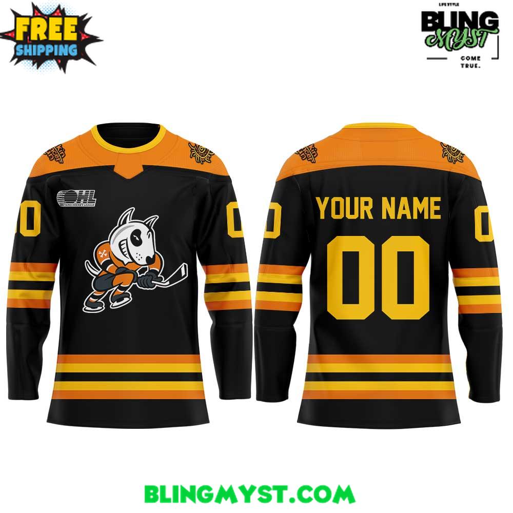 Niagara Icedogs Cancer Care Programs Uniform Hockey Jersey - Image 2