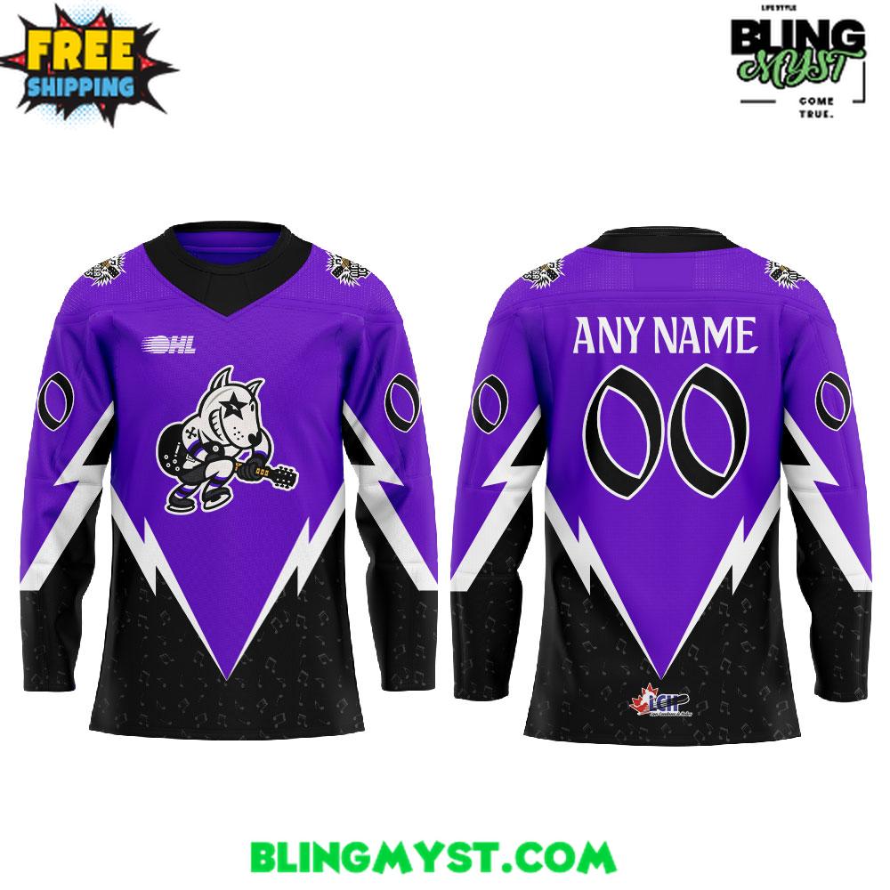 Niagara Icedogs Classic Rock Special Edition Hockey Jersey - Image 2