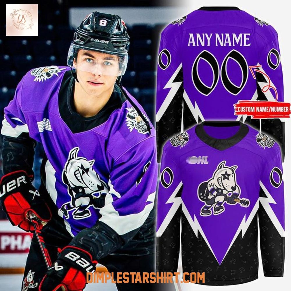 Niagara Icedogs Ready To Rock Jersey