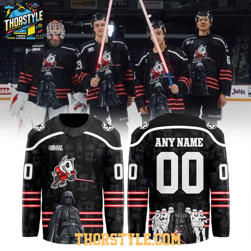 Niagara Icedogs Star Wars Night Of Hockey 2026 Personalized Jersey