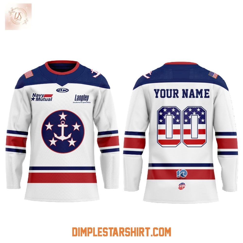 Norfolk Admirals Our Military Appreciation Hockey Jersey