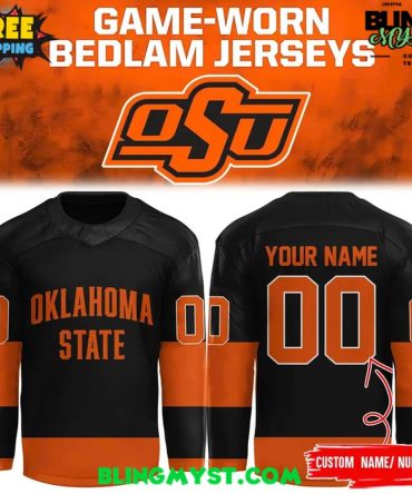 Osu Cowboy Hockey Bedlam 2026 Special Edition Hockey Jersey