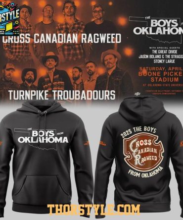 Osu Cowboys Cross Canadian Ragweed 2026 Oklahoma Boys Night Hoodie