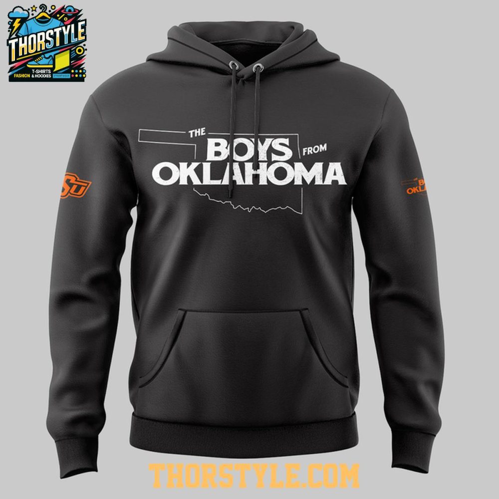 Osu Cowboys Cross Canadian Ragweed 2026 Oklahoma Boys Night Hoodie - Image 2
