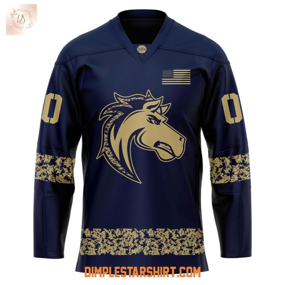 Ogden Mustangs Military Appreciation Weekend 2025 Hockey Jersey - Image 2