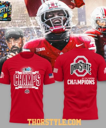 Ohio State Buckeyes Big 10 We Are Champions 2025 Hoodie T-Shirt