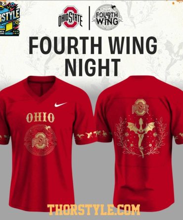 Ohio State Buckeyes Fourth Wing Night 2026 The Myth Football Jersey