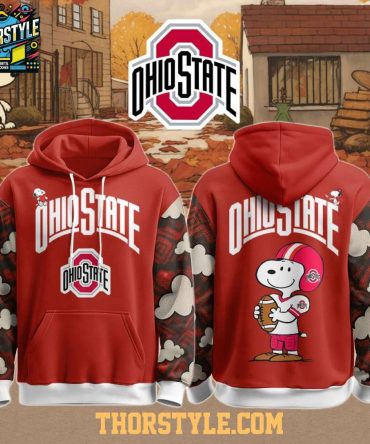 Ohio State Buckeyes Snoopy Go Buckeyes Peanuts 2025 Hoodie T-Shirt