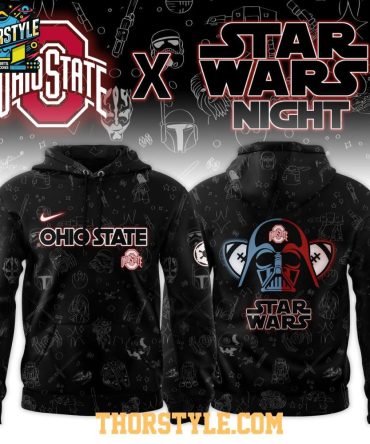 Ohio State Buckeyes Star Wars Night Of Ncaa Against The World 2025 Hoodie