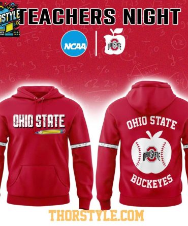 Ohio State Buckeyes Teacher Appreciation Night 2026 Celebrate Hoodie