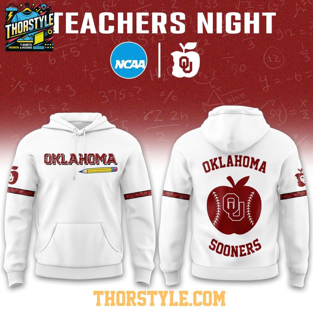 Oklahoma Sooners Teacher Appreciation X Ncaa Night 2026 Hoodie Shirts